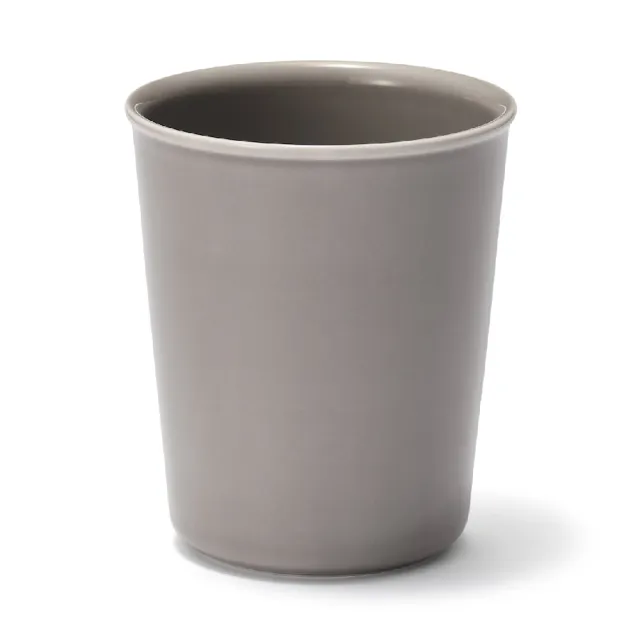 【MUJI 無印良品】白磁漱口杯 約直徑6.8x高8cm 約160ml(共2色)