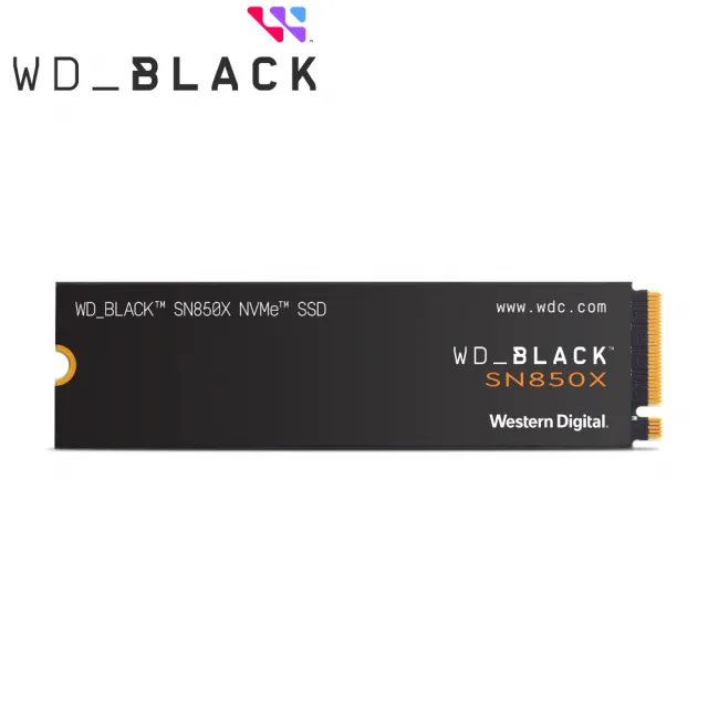 【Western Digital】WD_BLACK SN850X 1TB Gen4 M.2 NVMe PCIe SSD固態硬碟 最高讀取7300MB/s 5年保