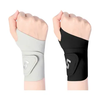 【Gordi】超薄彈力運動護腕 可調式 纏繞加壓護腕帶 運動護具