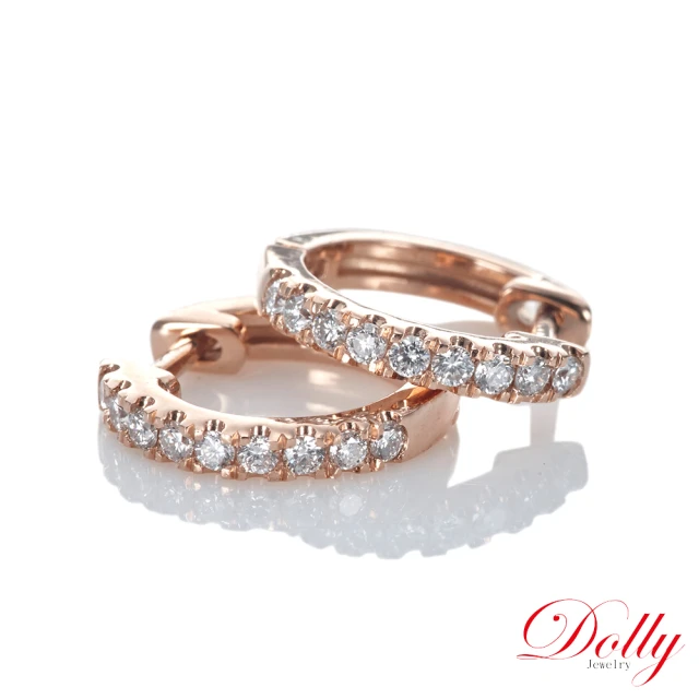 DOLLY 0.15克拉 F/VS2 完美車工18K金鑽石項