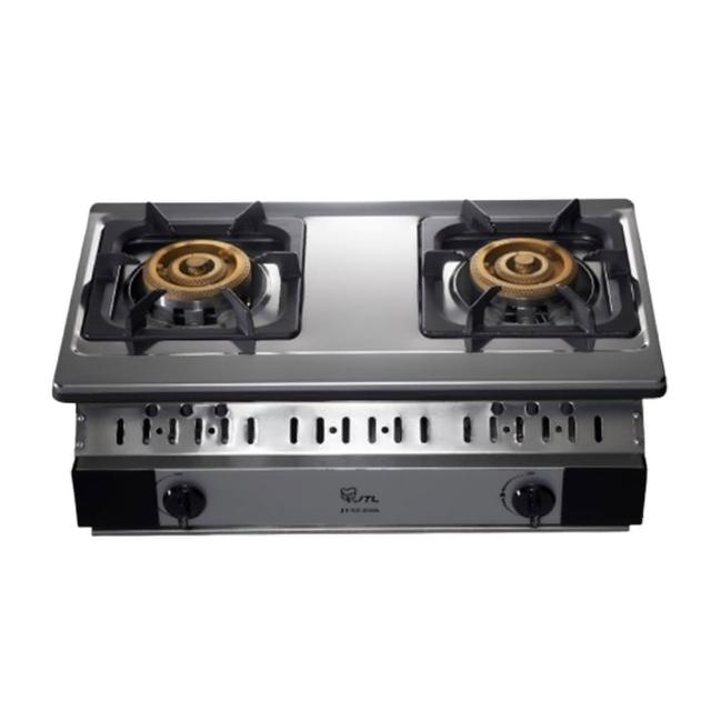 【喜特麗】正三環雙口嵌入爐(JT-GU268S 原廠保固 基本安裝)