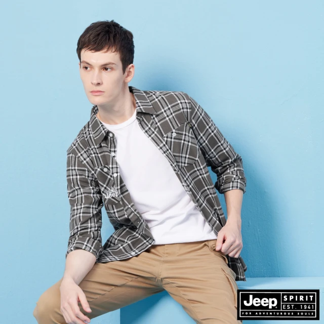 JEEP 男裝 率性立體多口袋短褲(灰色)優惠推薦