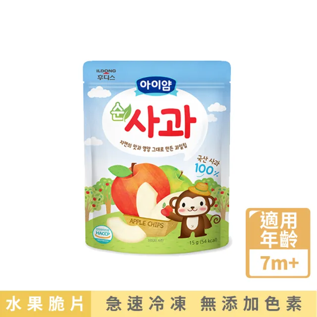 【韓國  ILDONG FOODIS 日東】水果脆片(蘋果、梨)