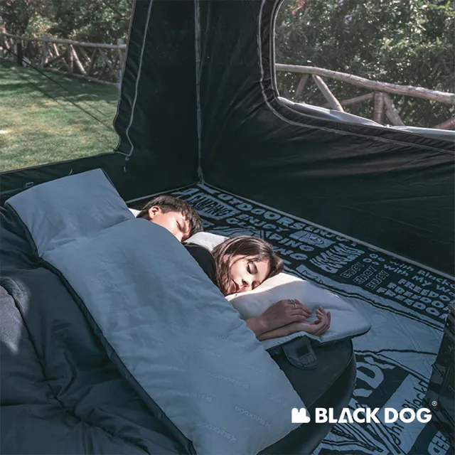 【Blackdog】F230思眠可機洗拼接信封睡袋 WS048(台灣公司貨)