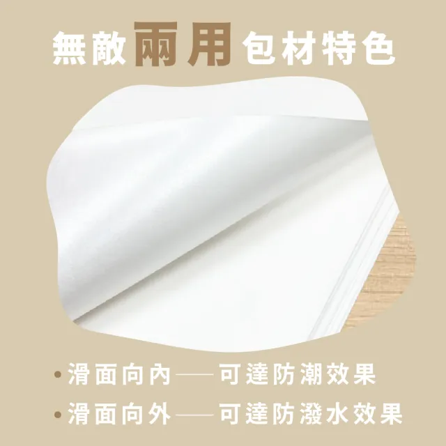 【CLEAN 克林】防水淋膜包裝紙  85x85cm 25張/包(防潮紙 防潑水紙 防沾黏紙 隔襯 包材內襯 禮物包裝紙)