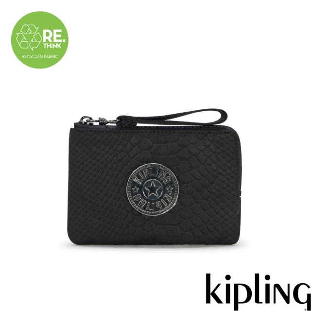 KIPLING官方旗艦館 粉灰色拼接手提側背包-ART MI