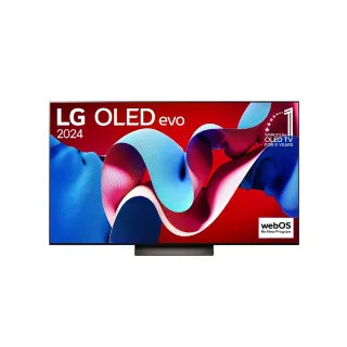 【LG 樂金】77型OLED evo C4 極緻系列 4K AI物聯網智慧顯示器(OLED77C4PTA)