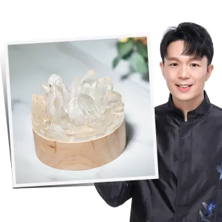 【命運好好玩】湯鎮瑋-白水晶簇化煞燈