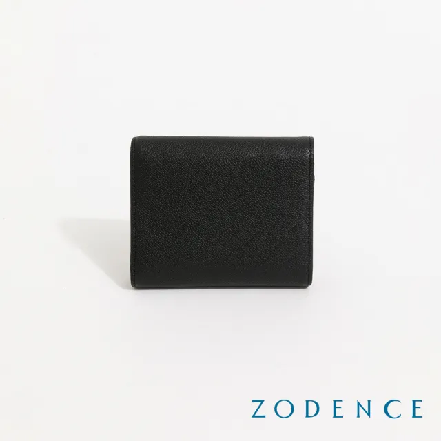 【ZODENCE 佐登司】NOVIA進口真皮三折多卡短夾(多色)