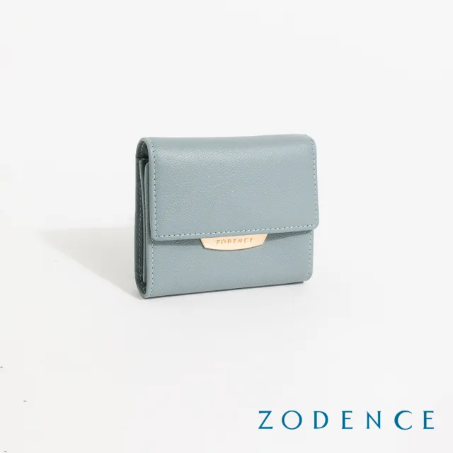 【ZODENCE 佐登司】NOVIA進口真皮簡式短夾(多色)