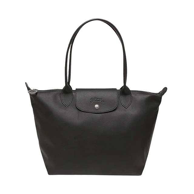 LONGCHAMP 2605 黑 Le Pliage Xtra 系列(牛皮 肩背包)