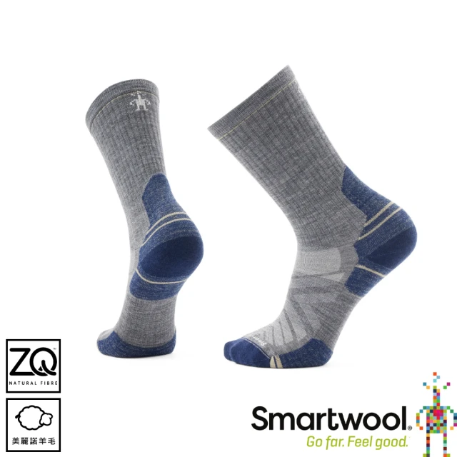 SmartWool 機能戶外局部輕量減震中長襪《中性灰》SW002492/羊毛襪(悠遊山水+)