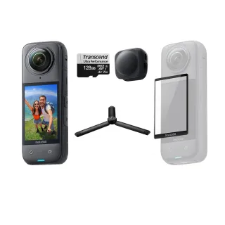 【Insta360】X4 戶外套組 360°口袋全景防抖相機(公司貨)