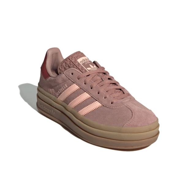 adidas 愛迪達 休閒鞋 運動鞋 經典 增高 麂皮 GAZELLE BOLD W 女 - JH9666