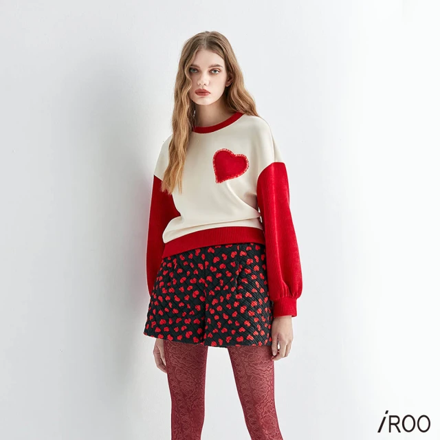 iROO 鑲荷葉邊愛心上衣 推薦 iROO 鑲荷葉邊愛心上衣 推薦