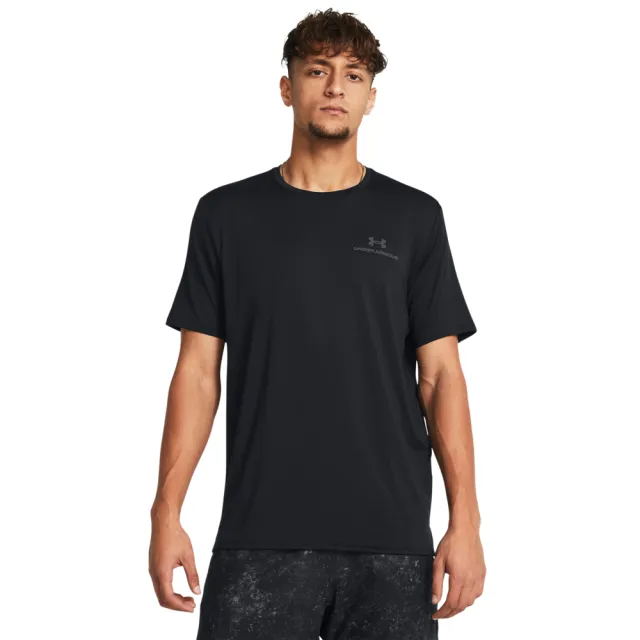【UNDER ARMOUR】UA 男 Vanish Energy 短袖T-Shirt_1383973-001(黑色)