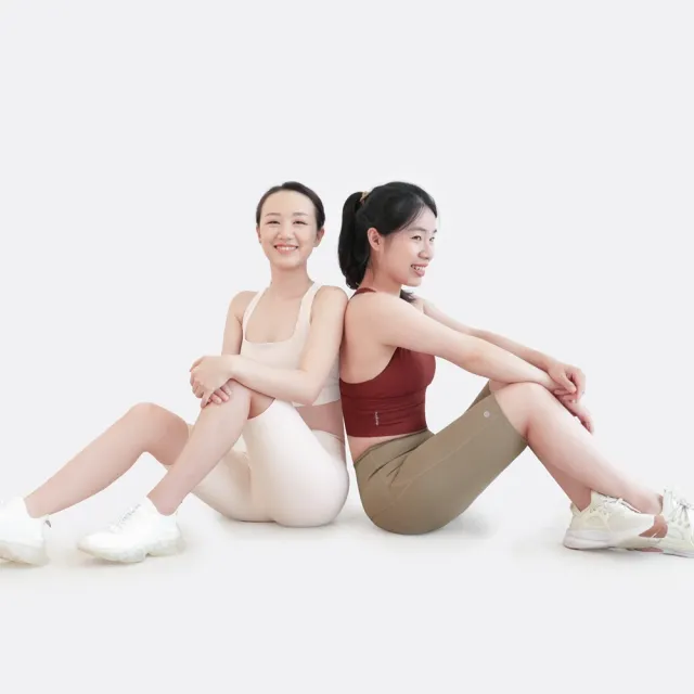 【Mukasa 慕卡莎】FITNESS 運動蜜臀五分短褲 - MUK-23967(瑜珈褲、運動褲、五分褲)