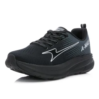 【ARNOR】阿諾 2E寬楦緩震慢跑鞋 男鞋 炫彩黑(ARMR43000)