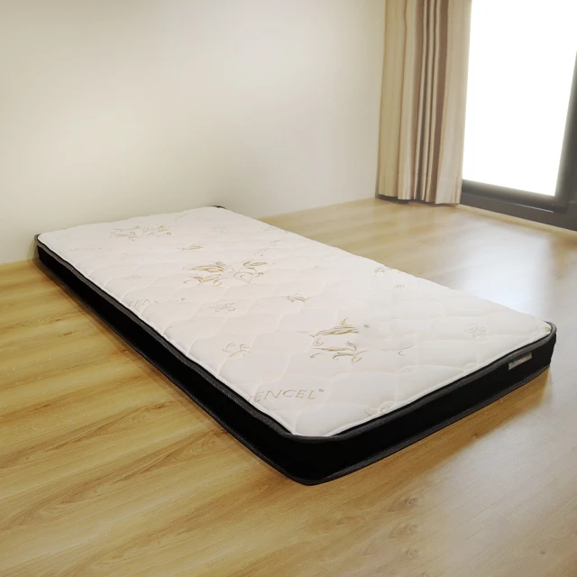麗得傢居 海倫3.5尺乳膠獨立筒捲包床墊(台灣製造 專人配送