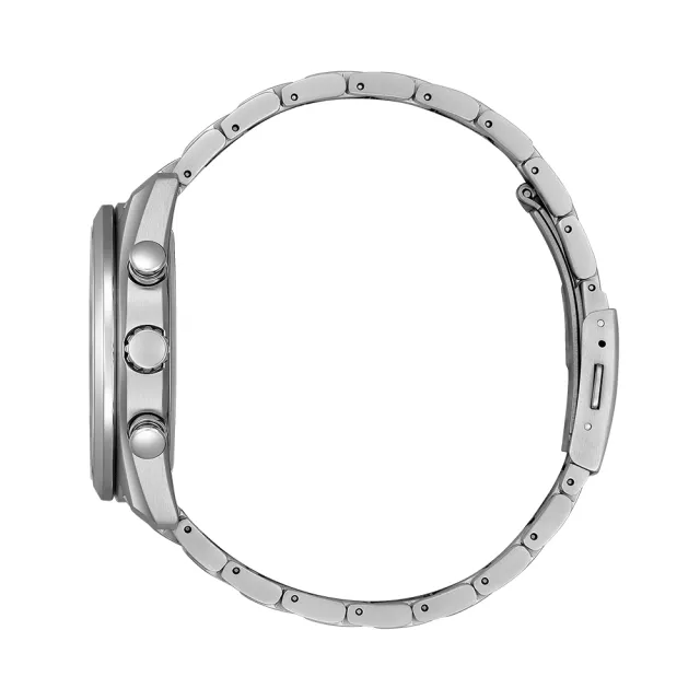 【CITIZEN 星辰】GENTS系列 月相盈虧 鈦金屬 光動能電波腕錶 母親節 禮物 推薦(BY1010-81L)