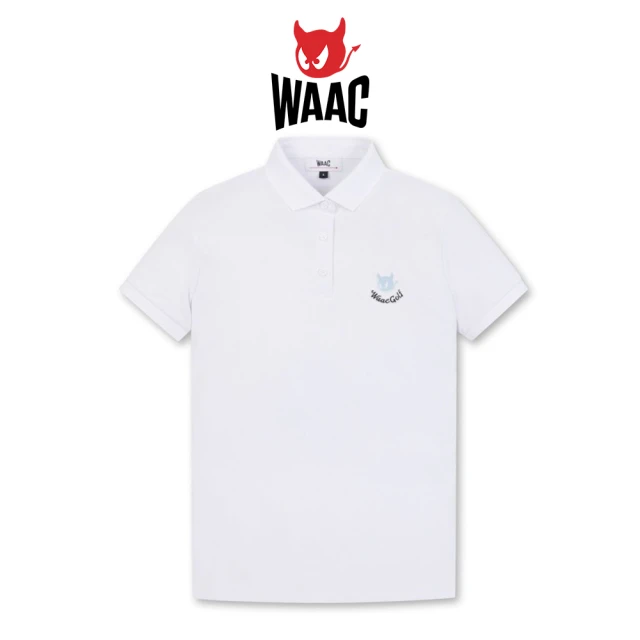 WAAC WAACKY PIQUE SS POLO 女士 短袖POLO衫 白色