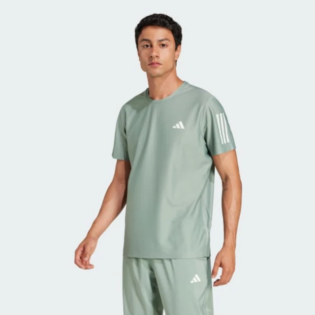 adidas 愛迪達 短袖上衣 男 訓練 慢跑 OTR B TEE 綠 JC9793(S2876)