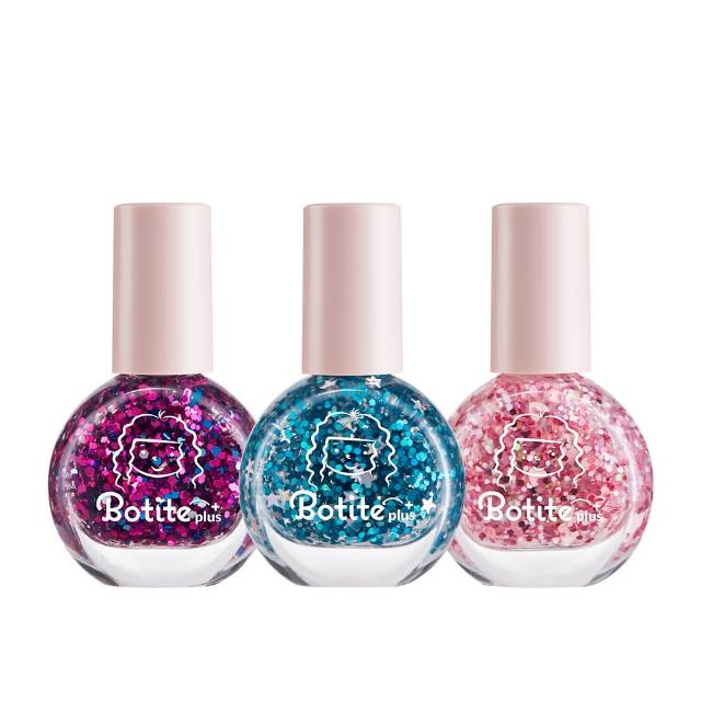 即期品【Botite plus】大人/兒童適用☆安全無毒☆可撕式水性指甲油 閃電泡芙系列｜官方直營(水性指