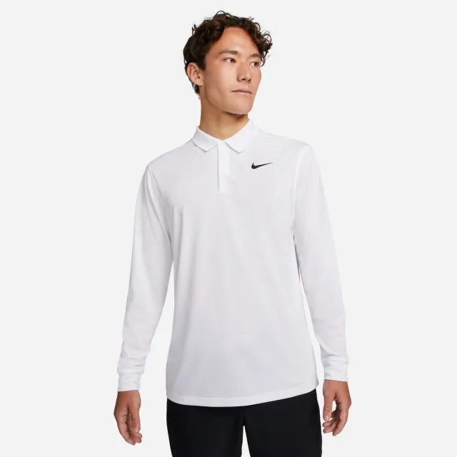 【NIKE GOLF】Dri-FIT Victory 男子長袖高爾夫翻領T恤(多色可選)