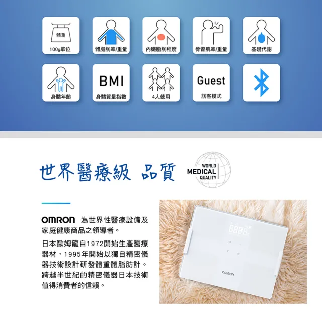 日本品牌｜OMRON 體重體成分計KRD-703T 掃描身體KRD-703T_YOUTW_15 – 【30天內可退貨】nomino