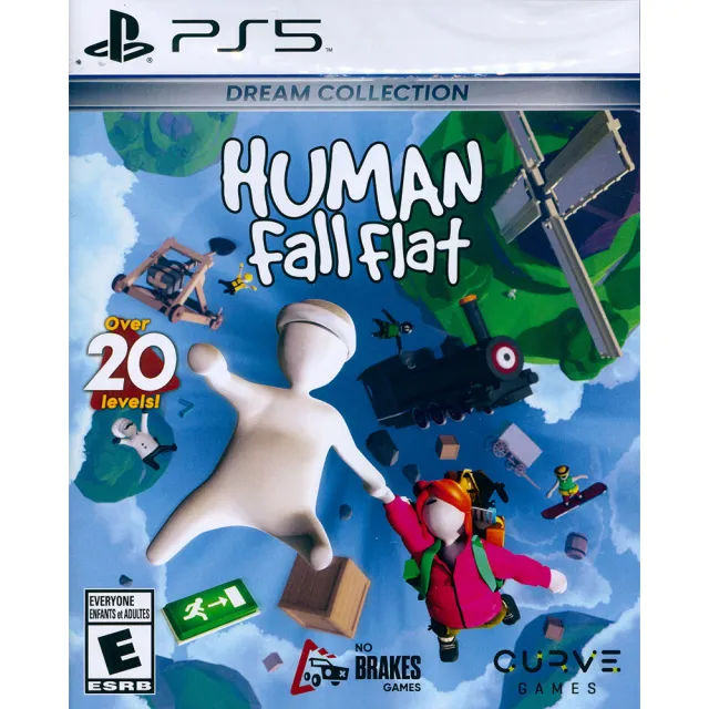 【SONY 索尼】PS5 人類:一敗塗地夢想集 Human Fall Flat 人類 : 跌落夢境夢想集(中英日文美版)