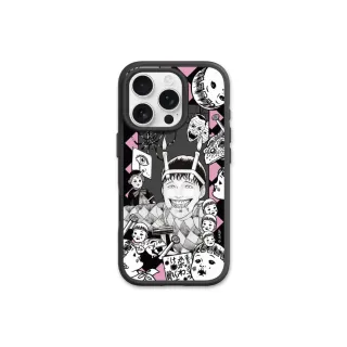 【RHINOSHIELD 犀牛盾】iPhone 14系列 SolidSuit背蓋手機殼/伊藤潤二系列-雙一的快樂(伊藤潤二)