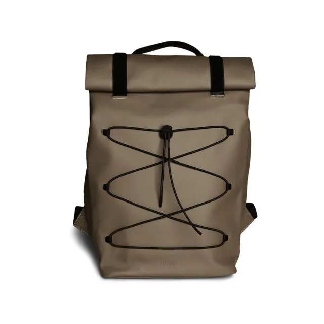 【Rains】Velcro Rolltop Backpack 防水維克羅捲蓋後背包(多色可選)
