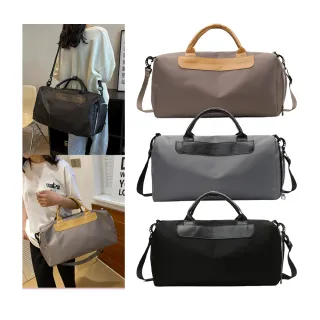 【SUNORO】乾濕分離防潑水運動健身包 透氣獨立鞋袋 收納旅行袋(防水包 休閒旅行/健身房適)