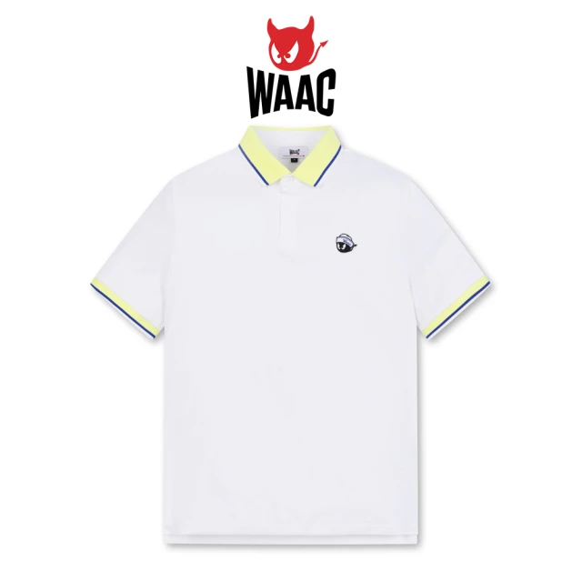 WAAC SAILOR WAACKY COLOR BLOCK POLO 男士 短袖POLO衫 白色