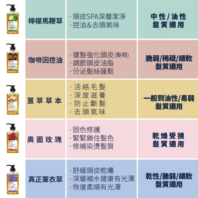 【古寶無患子】6入任選 成分升級-無矽靈洗髮精露450g(馬鞭草/薑萃/玫瑰/咖啡因/薰衣草)