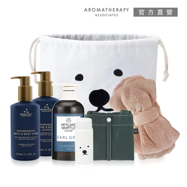 AA 英國皇家芳療 平衡植萃放鬆沐浴享受7件福袋組(Aromatherapy Associates)