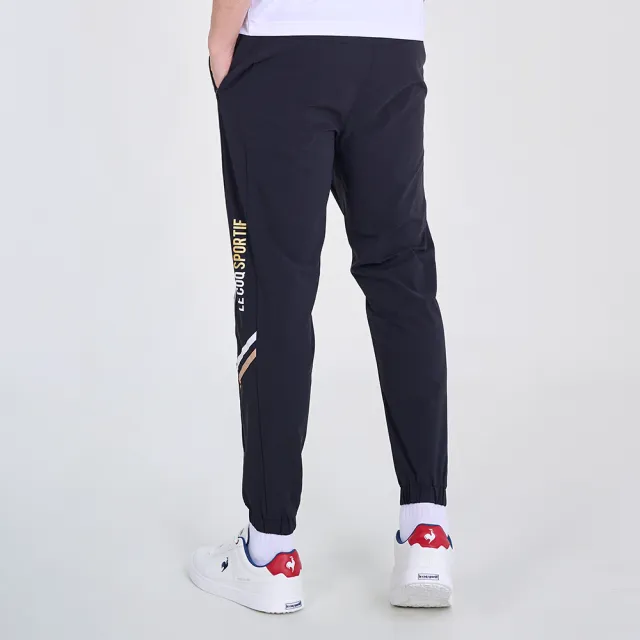 【LE COQ SPORTIF 公雞】運動TRAINING平織長褲 男女款-2色-LWU81672_LWU82672