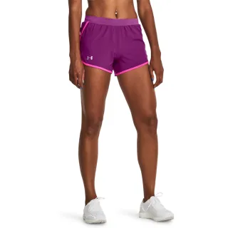 【UNDER ARMOUR】UA 女 Fly By 2.0運動短褲_1350196-573(葡萄紫)
