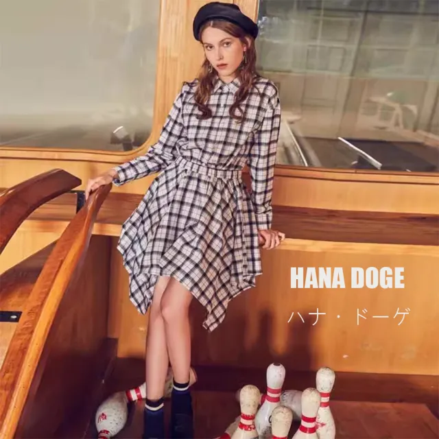 【HANA DOGE ハナ・ドーゲ】復古風恬靜少女感約會小洋裝(多款可選)