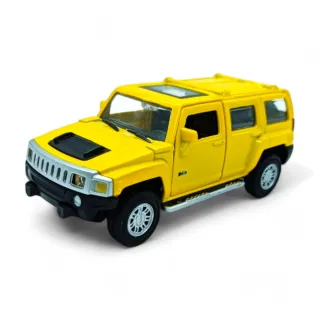 1:43模型車 HUMMER H3 悍馬SUV 通用汽車越野之王(美國陸軍車輛 HMMWV)