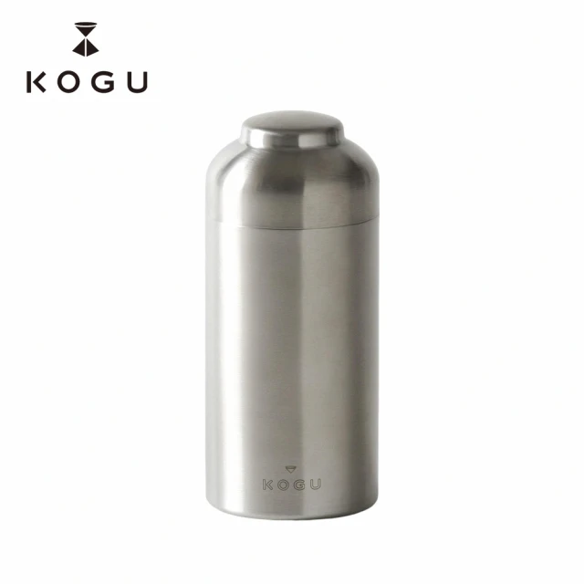 KOGU 珈琲考具 咖啡豆 咖啡粉 儲存罐 7oz/200g - 匠心銀(日本原廠授權公司貨)