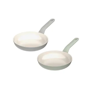 【BergHOFF 貝高福】Balance陶瓷塗層不沾鍋單柄平底鍋20cm(BHBL-F20)
