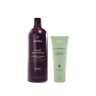 【AVEDA】蘊活豐盈洗潤組(蘊活煥欣洗髮精1000ml+純豐潤髮乳200ml)