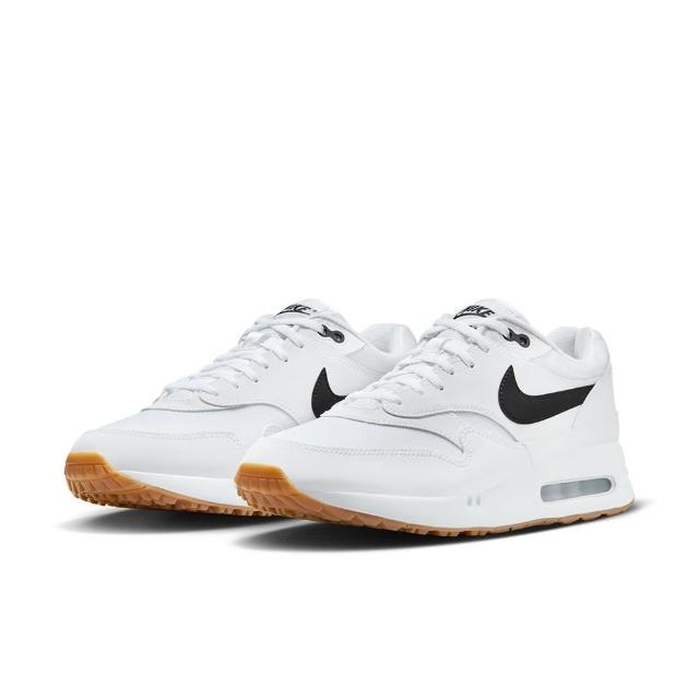 【NIKE GOLF】男款 Nike Air Max 186 OG G  Nike高爾夫球鞋(白色/黑色/膠棕色)