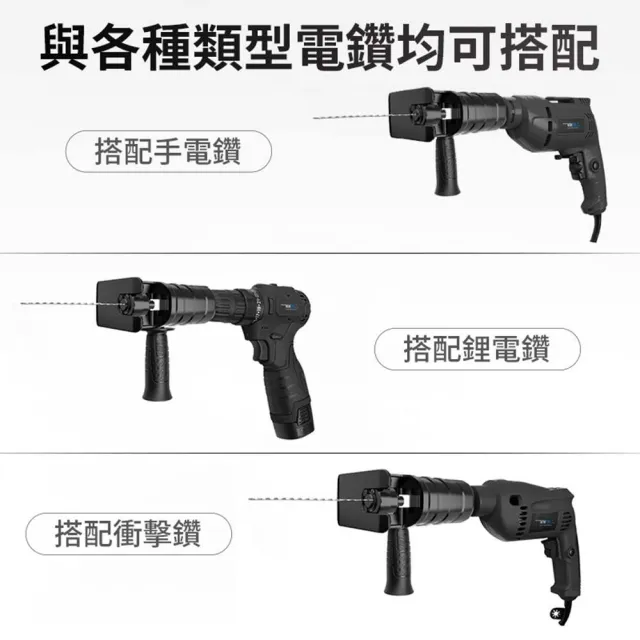 【Ogula 小倉】電鑽改電鋸轉換頭 電鑽改往復鋸 馬刀鋸 軍刀鋸 曲線鋸 往復鋸(金屬雙軸承/通用電鑽型號)