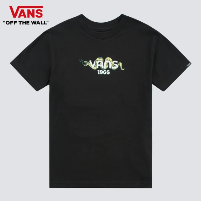 VANS Goodness Snakes 小童款黑色短袖T恤