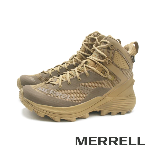 MERRELL 男 ROGUE TACTICAL GTX 輕量戶外戰術型防水越野運動鞋 男鞋(狼棕色)