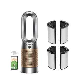 【dyson 戴森】Purifier Hot+Cool Formaldehyde HP09 三合一甲醛偵測涼暖空氣清淨機(鎳金色)