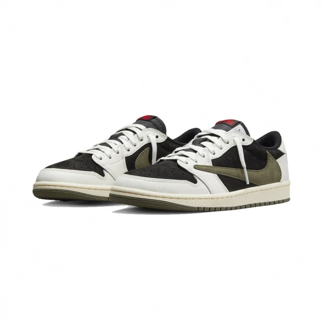 NIKE 耐吉 Travis Scott x Air Jordan 1 Low OG W Olive 聯名款 橄欖綠 男女段(DZ4137-106)