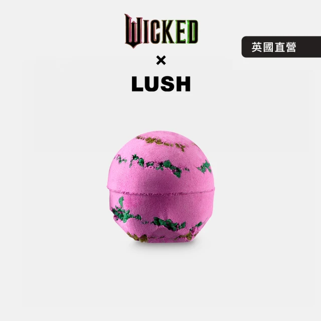 LUSH 嵐舒 Wicked x LUSH 粉綠國度汽泡彈(花香/木質/玫瑰/香草)